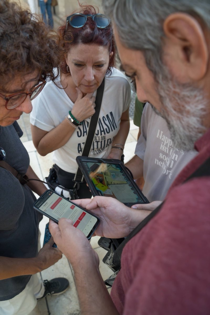 Escape game AR al aire libre, grupo