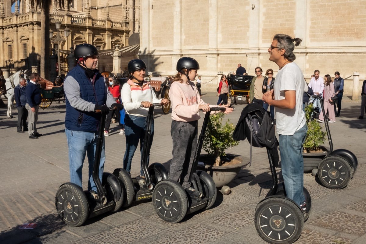 Tour en Segway, momento