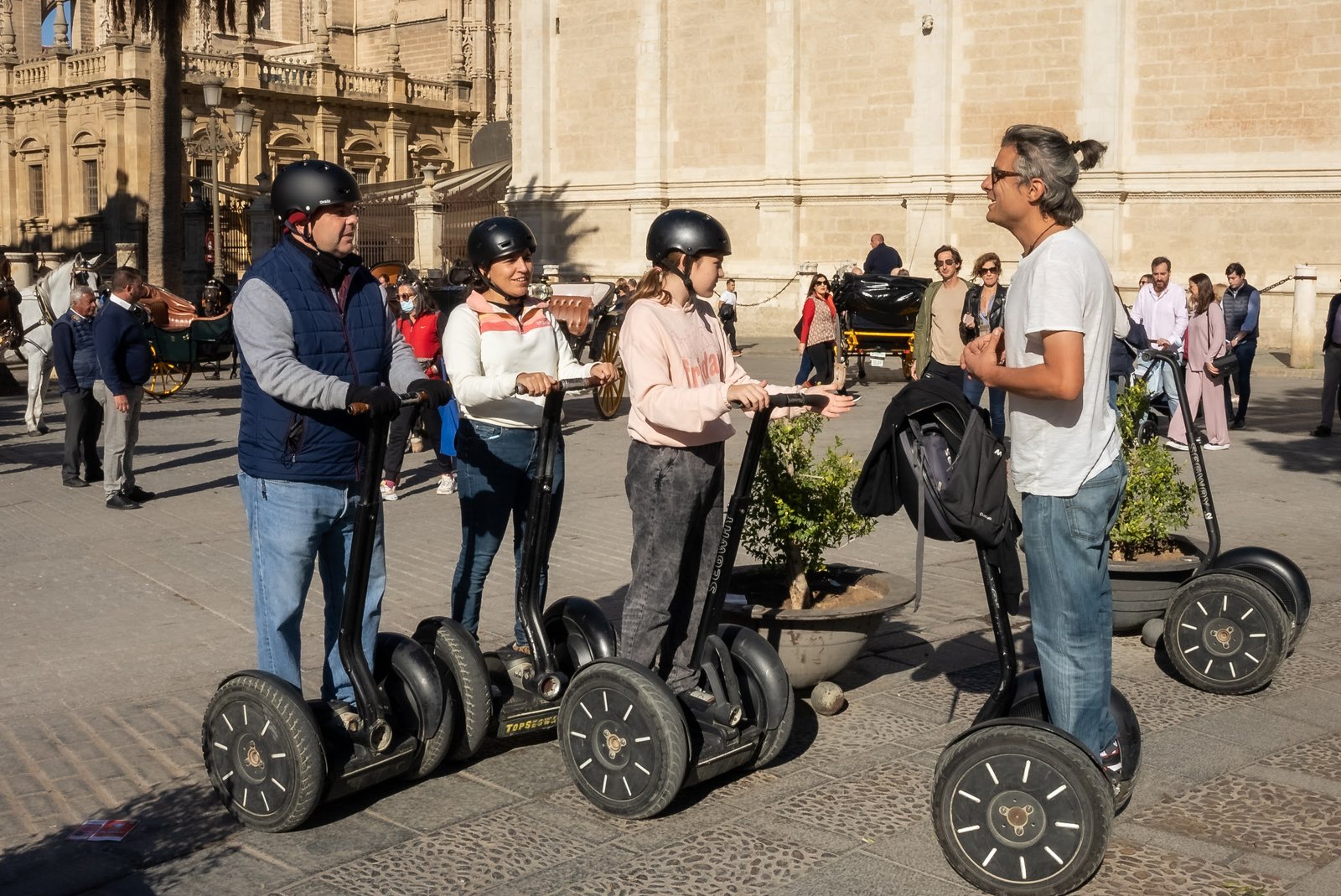Professional TopSegway tour starting from Seville city center