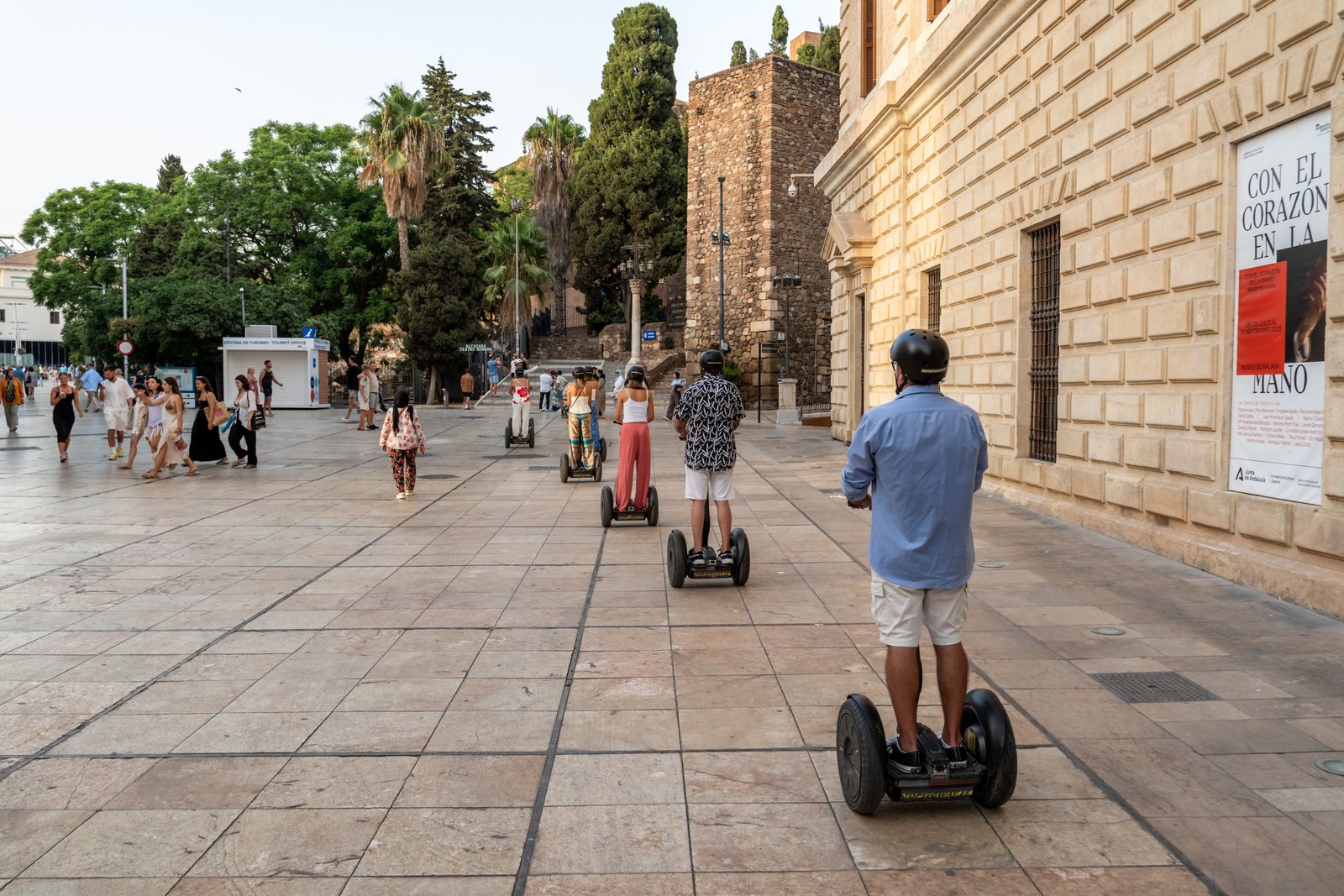 Group at scenic viewpoint during retreat
